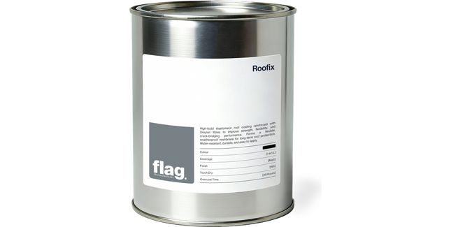 Flag Formulations - Roofix High-Build Elastomeric Roof Coating 5L