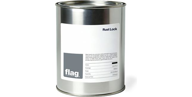 Flag Formulations - Rust Lock Water-Based Rust Converter &amp; Protective Coating