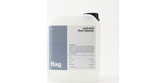 Flag Formulations - Acid Etch Floor Cleaner Clear 5L