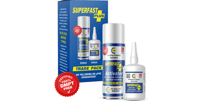 Superfast Plus Trade Pack (Superfast PLUS 50ml + DMPT Free Activator 150ml).