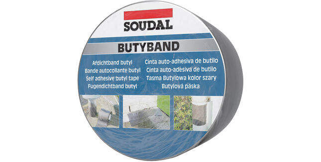 Soudal Butyl Self Adhesive Universal Flashing & Sealing Tape