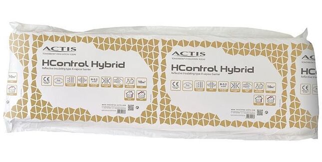ACTIS H Control Hybrid Insulation - 6.25m x 1.6m (10m2)