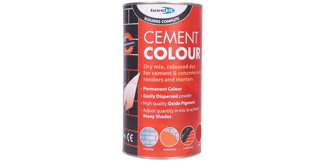 Bond It Powdered Cement Dye (Red) - 1kg (Box of 6)