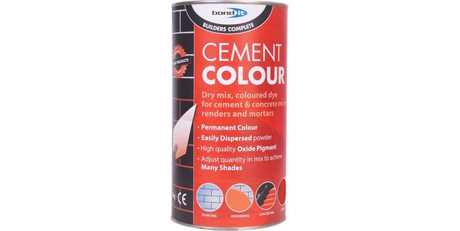 Bond It Powdered Cement Dye (Red) - 1kg (Box of 6)