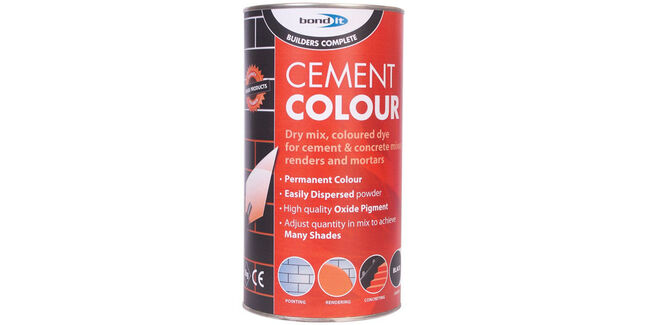 Bond It Powdered Cement Dye (Black) - 1kg (Box of 6)