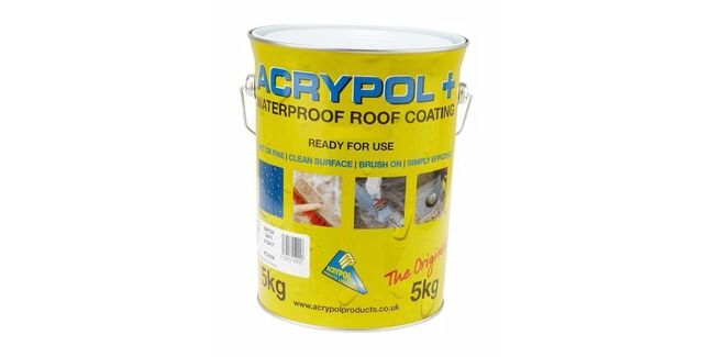 Acrypol + Waterproof Roof Coating System with Fibres (5kg) Pack of 4