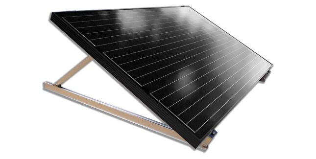 Plug-In Solar 405W DIY Solar Power Kit with Adjustable Mounts (for Ground or Flat Roof)