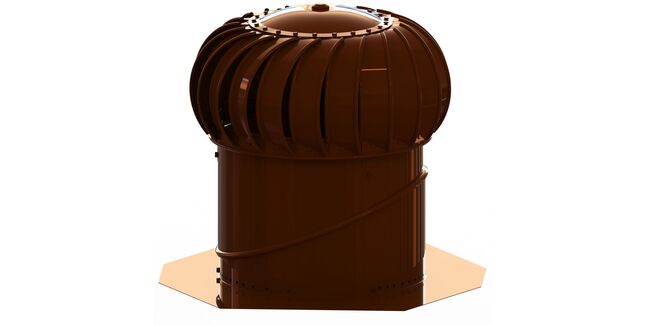 Lomanco Turbine set BIB14 - brown