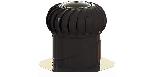 Lomanco Turbine set BIB14 - black