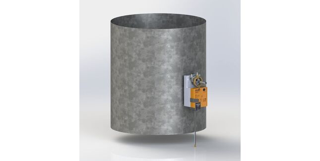 Lomanco Regulation flap 14 - el. control