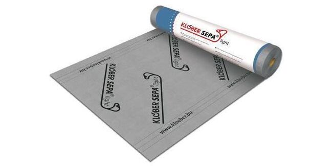 Klober Sepa Strong & Light Non-Breathable Roofing Underlay - 45 x 1m