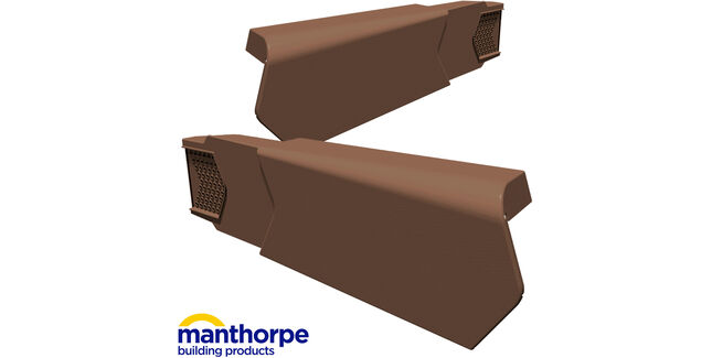 Manthorpe SmartVerge uPVC Dry Verge Unit Right Hand - Box of 30