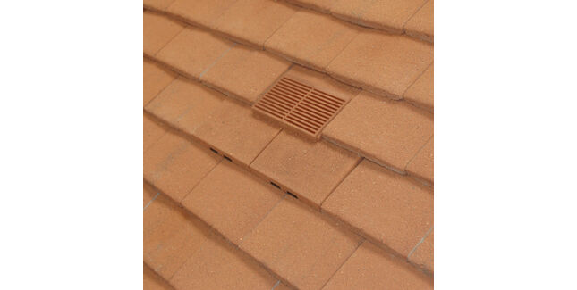 Manthorpe GTV-PT-GRAN Granulated Plain Tile Roof Vent - Sand Red