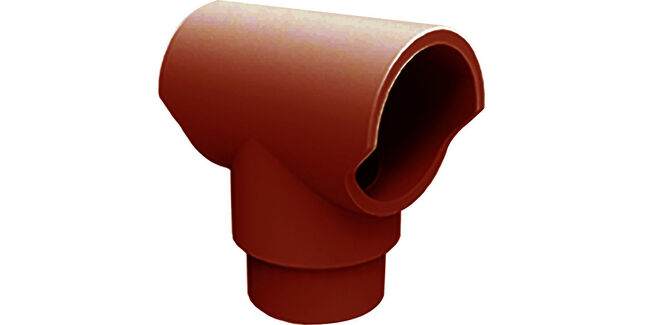 Clay Decorative Fuel Effect Chimney Insert (205mm Spigot)