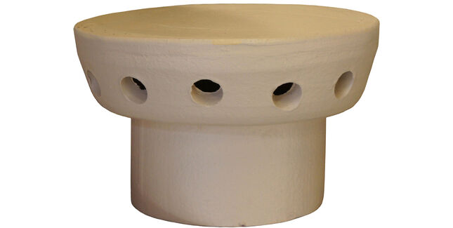 Clay Redundant Chimney Flue Vent