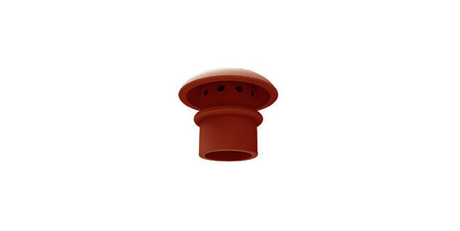 Clay Redundant Chimney Flue Mushroom Hood Vent