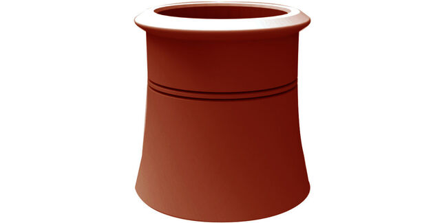 Clay Solid Fuel Cannon Head Chimney Pot