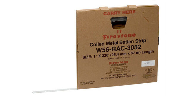 Firestone Coiled Metal Batten Strip (25.4mm x 67M)