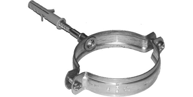 Stainless Gutta 80x80mm Clip