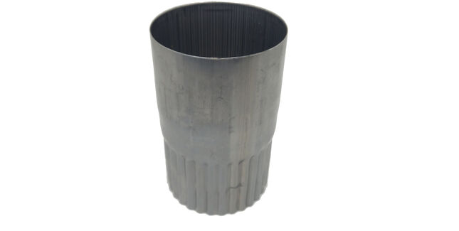 Stainless Gutta 80x80mm Downpipe Connector