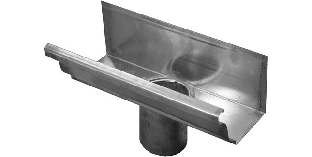 Stainless Gutta Large Ogee Running Outlet