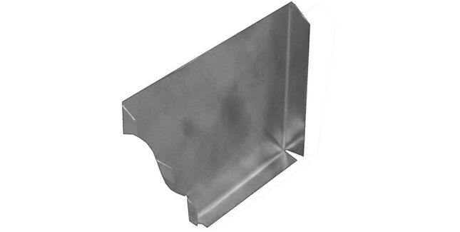 Stainless Gutta Ogee Stop End