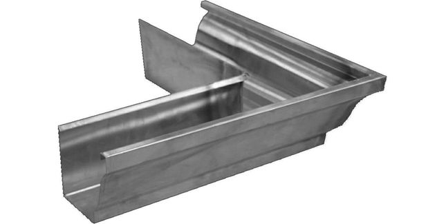 Stainless Gutta 90° Ogee Corner