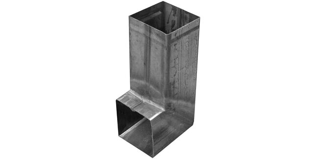 Stainless Gutta 80x80mm Downpipe - Shoe