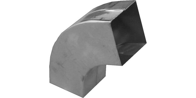 Zinc Gutta Zinc 80x80mm Downpipe - 72º Bend