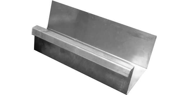 Zinc Gutta Zinc Large Box Guttering - 2400mm Length