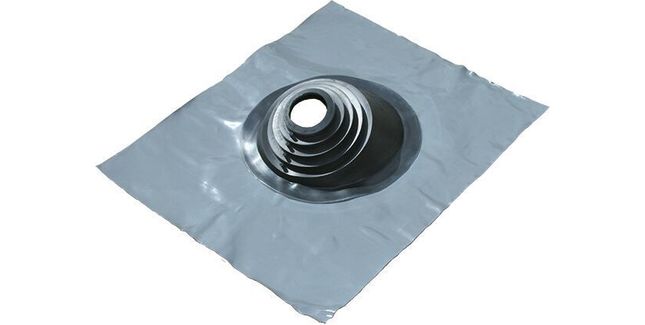 Aztec Master Flash Residential Lead-Based No 1 Pipe Flashing - Black (69mm - 203mm)