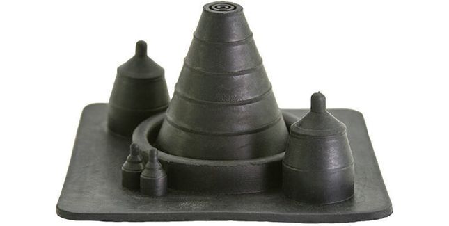 Aztec Master Flash Solar Multi-Port Metal Roof Pipe Flashing - 0mm - 49mm