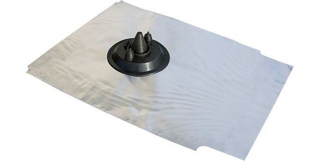 Aztec Master Flash Solar Multi-Port Aluminium Residential EPDM Pipe Flashing - Black (0mm - 49mm)