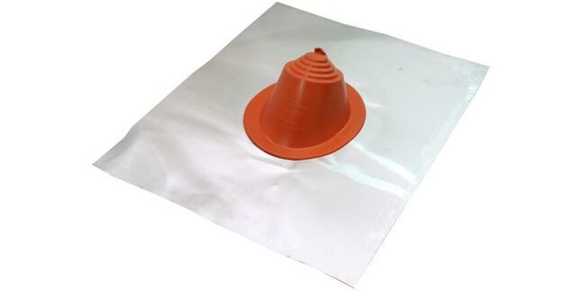 Aztec Master Flash Residential Mini Silicone Pipe Flashing - Red (0mm - 76mm)