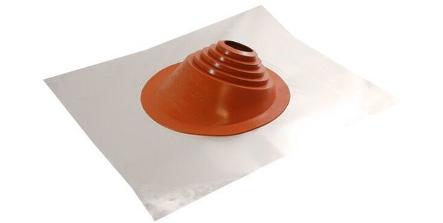 Aztec Master Flash Residential No 1 Silicone Pipe Flashing - Red (76mm - 203mm)