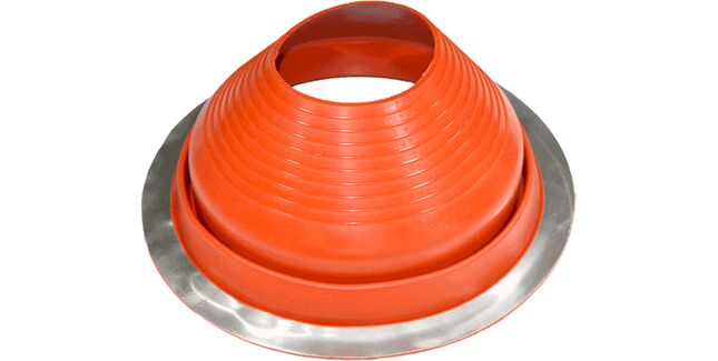 Aztec Master Flash Universal No 7 Silicone Pipe Flashing - Red (152mm - 279mm)