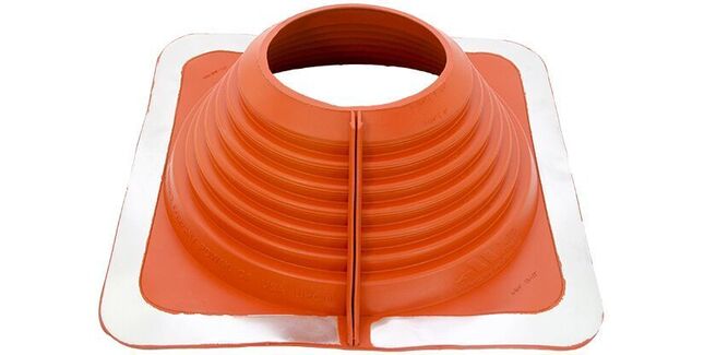 Aztec Master Flash Universal No 8 Silicone Pipe Flashing - Red (177mm - 330mm)