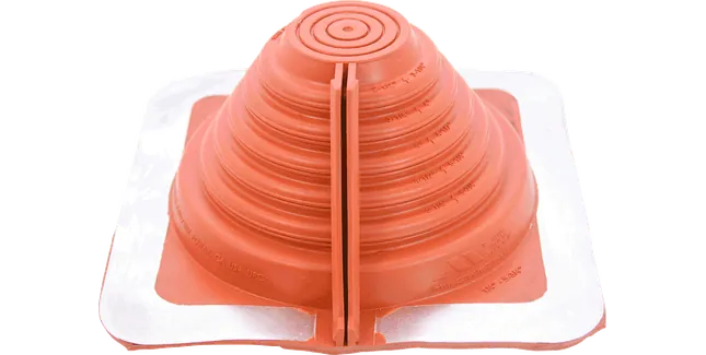 Aztec Master Flash Multi-Flash No 3 Silicone Pipe Flashing - Red (0-146mm/50-114mm)