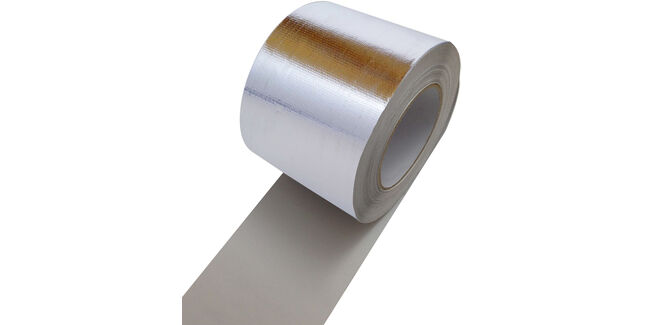 100mm x 20m SuperFOIL Superior Aluminium Foil Tape 1x Roll Reinforced Duct 