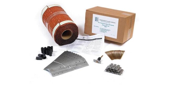 Independent Slate Supplies Easy Installation Ventilated Dry Ridge Kit
