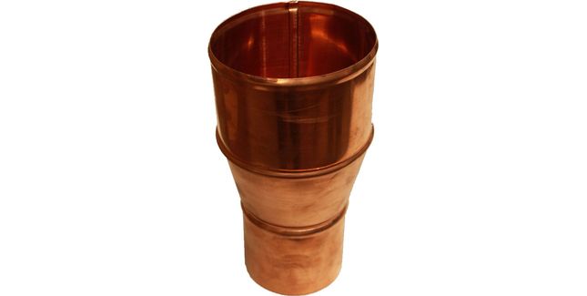 Coppa Gutta Copper 100 ø Downpipe Reducer