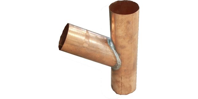 Coppa Gutta Copper 100 ø Branch