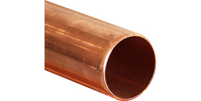 Coppa Gutta Copper 80 ø Round Downpipe - 2.4m