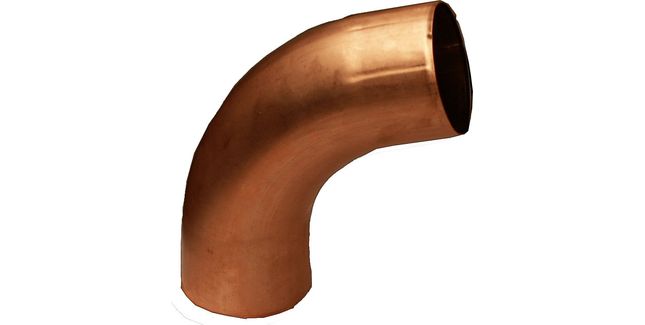 Coppa Gutta Copper 80 ø 72º Bend