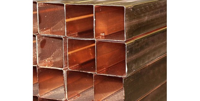 Coppa Gutta Copper 80x80mm Square Downpipe