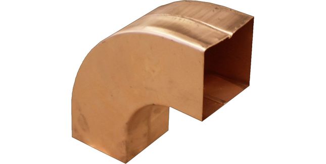 Coppa Gutta Copper 80x80mm 85º Bend