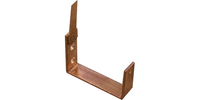 Coppa Gutta Copper Large Box Bracket - Fascia - 120mm x 90mm