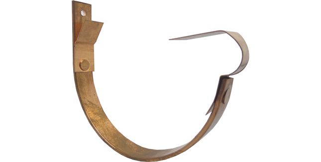 Coppa Gutta Copper Large Half Round Bracket - Fascia - 185mm x 95mm