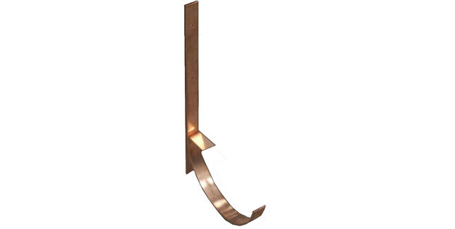 Coppa Gutta Copper Large Half Round Bracket - Roof - 185mm x 95mm