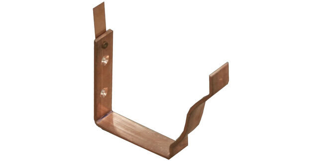 Coppa Gutta Copper Standard Ogee Bracket - Fascia - 127mm x 98mm